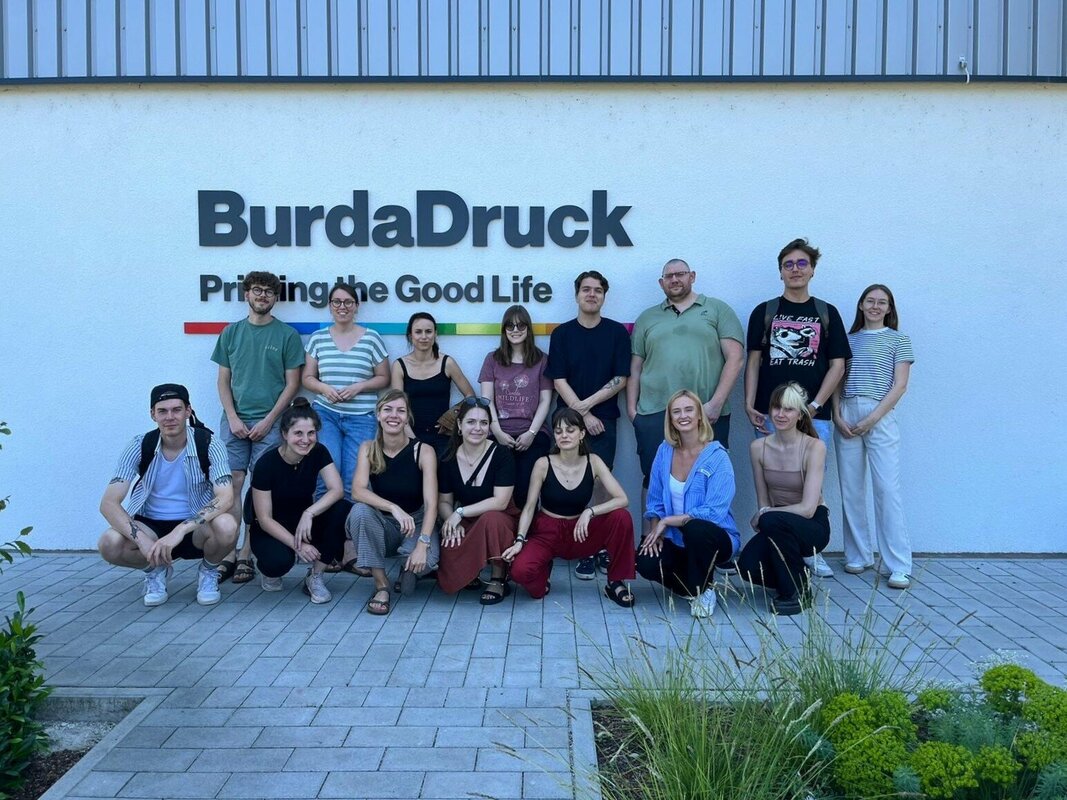 Auch ein Besuch des Druckwerks bei Burda Druck steht auf dem Programm. Foto © Burda Journalistenschule